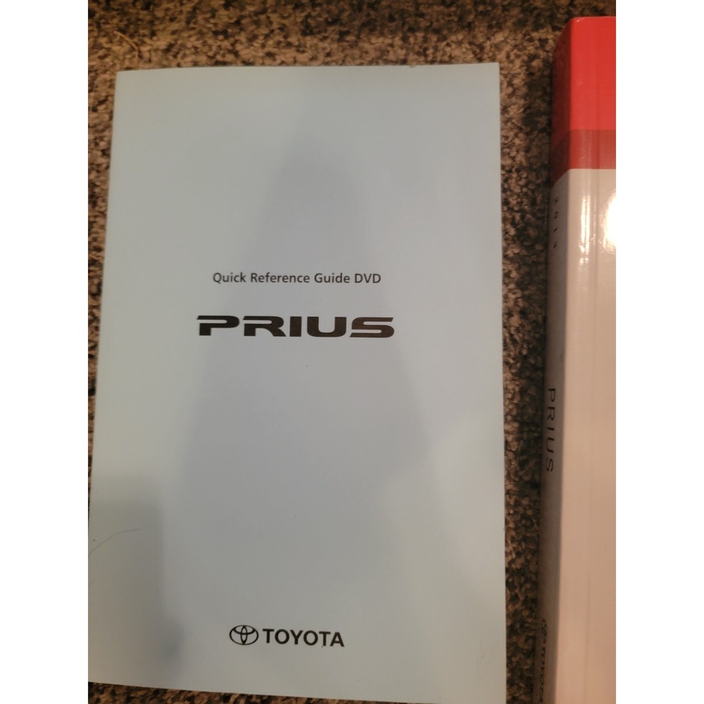 Toyota Prius 2013 NEW ‎ owners manuals with Carrying Case - Picture 7 of 7